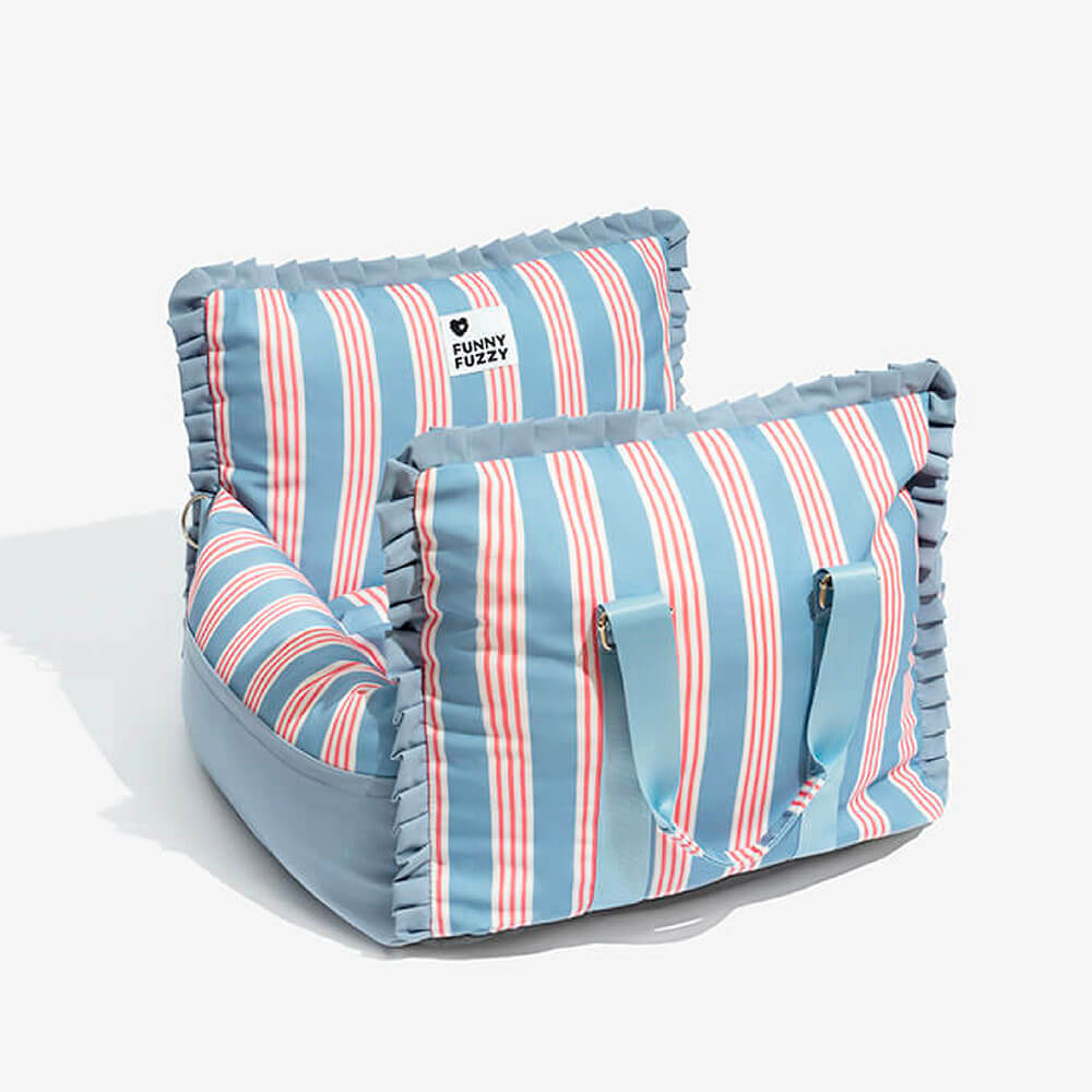 Spitzenstreifen-Reisesicherheits-wasserdichter Hundeautositz-Booster