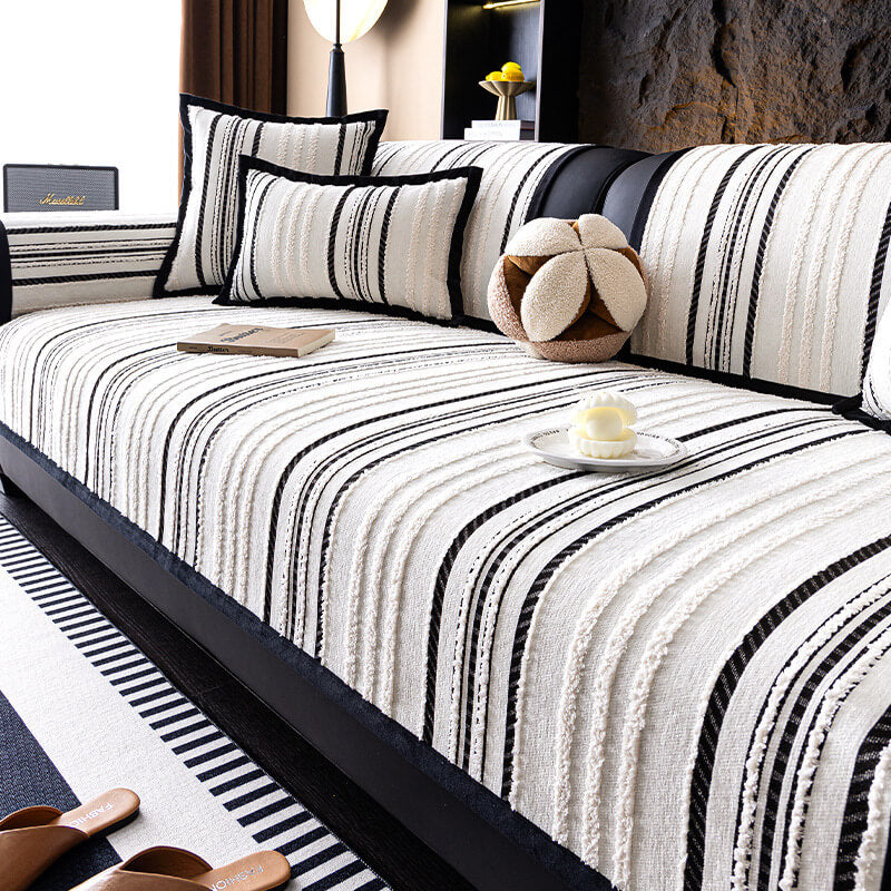 Coperchio di divano di divani di divano non slip di lussuoso aspirante e non slip.