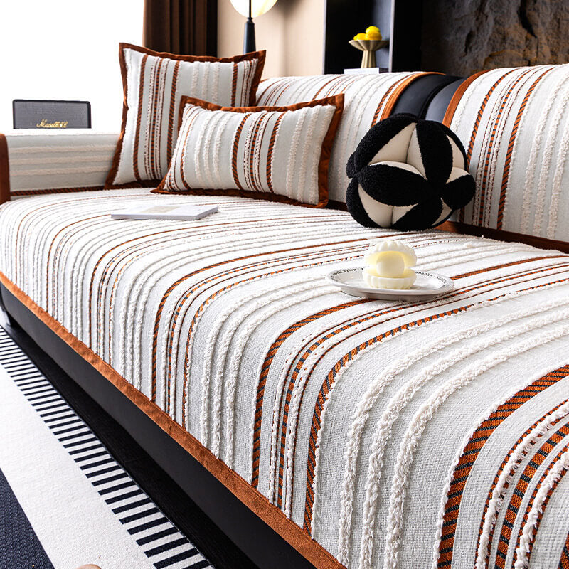 Coperchio di divano di divani di divano non slip di lussuoso aspirante e non slip.