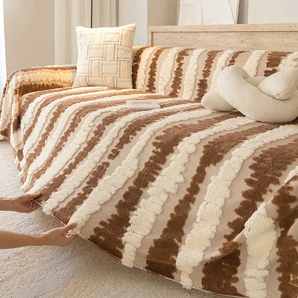 Modern Comfort Plush Multifunctional Blanket Sofa Protection Couch Cover