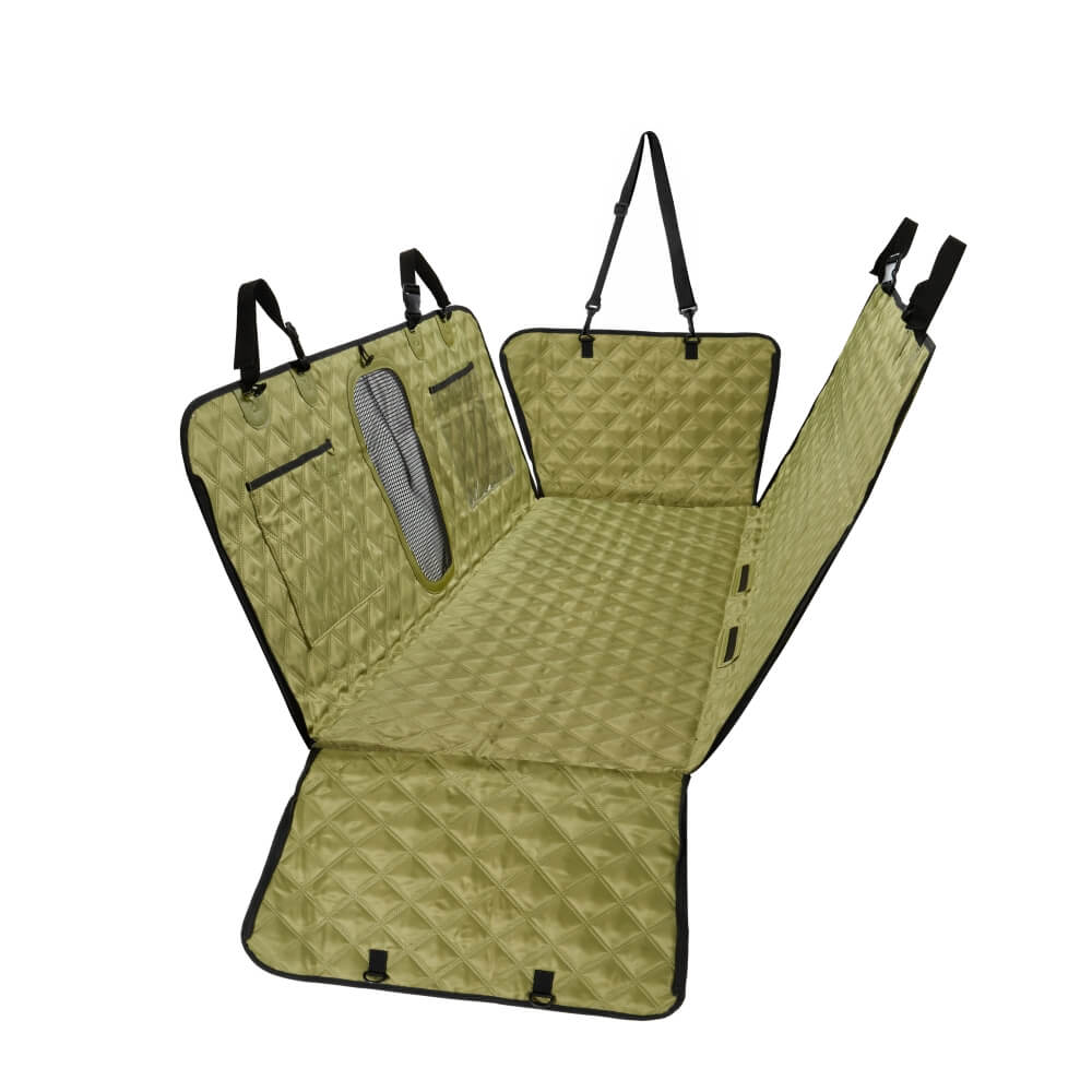 Viaje de mascota impermeable cubierta de asiento para perros resistente a la suciedad de la suciedad