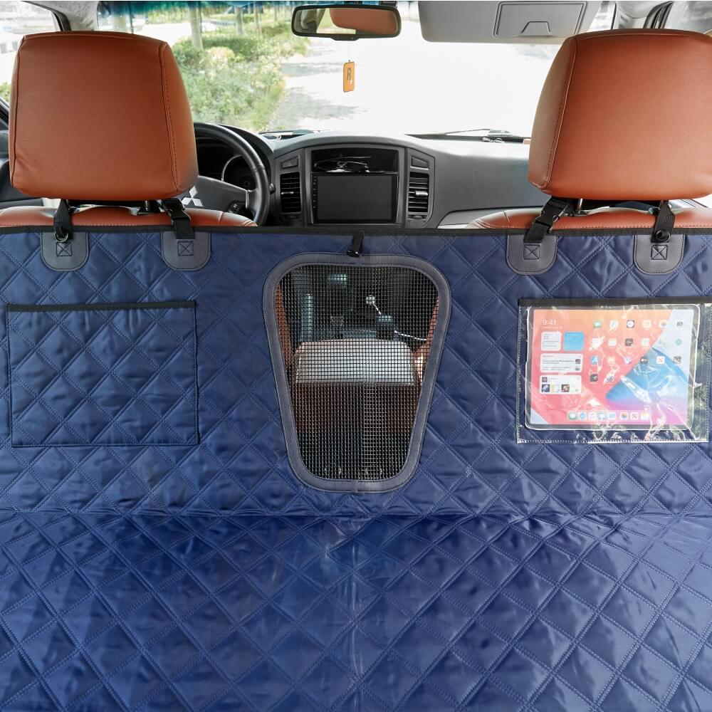 Viaje de mascota impermeable cubierta de asiento para perros resistente a la suciedad de la suciedad