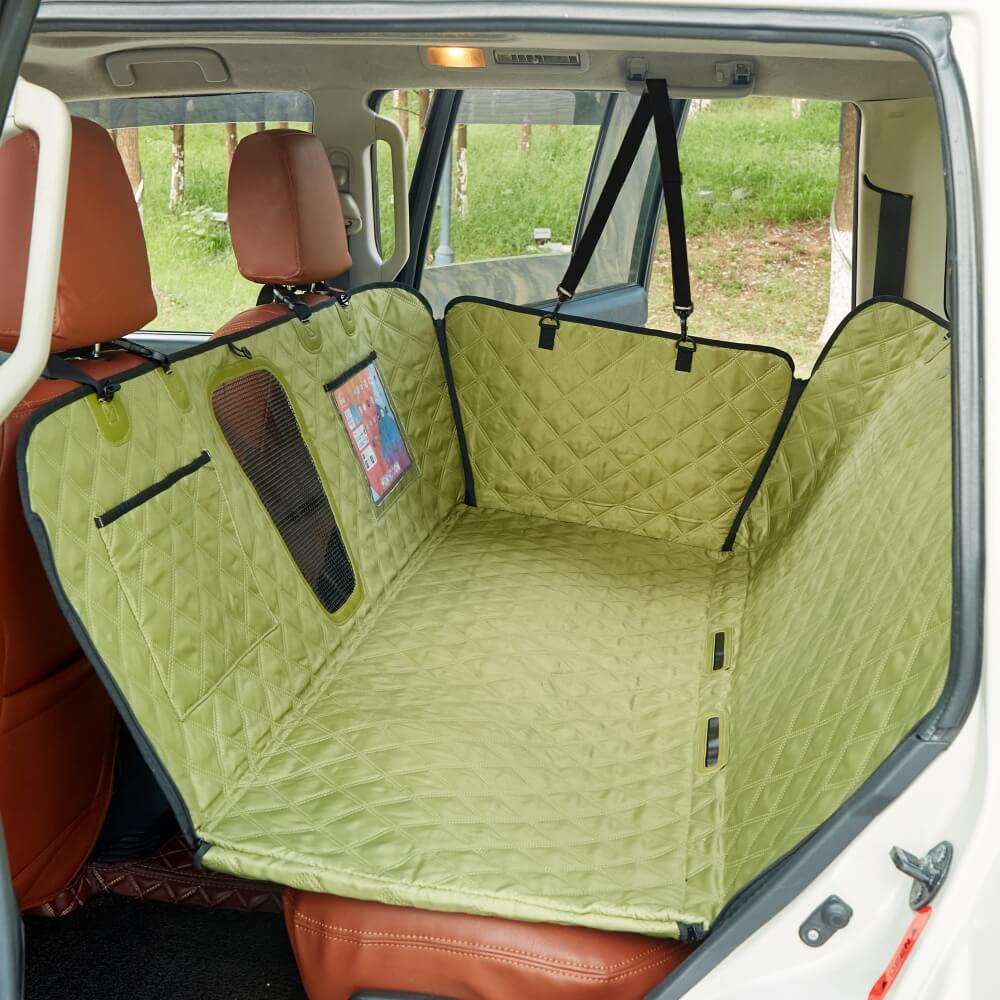 Viaje de mascota impermeable cubierta de asiento para perros resistente a la suciedad de la suciedad