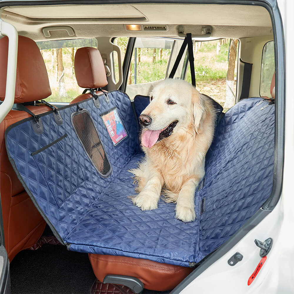 Viaje de mascota impermeable cubierta de asiento para perros resistente a la suciedad de la suciedad