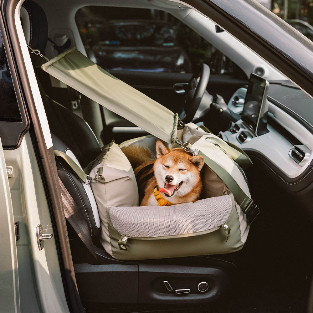 Asiento de asiento de autos de refuerzo para perros transpirable por el agua: Pup Rover
