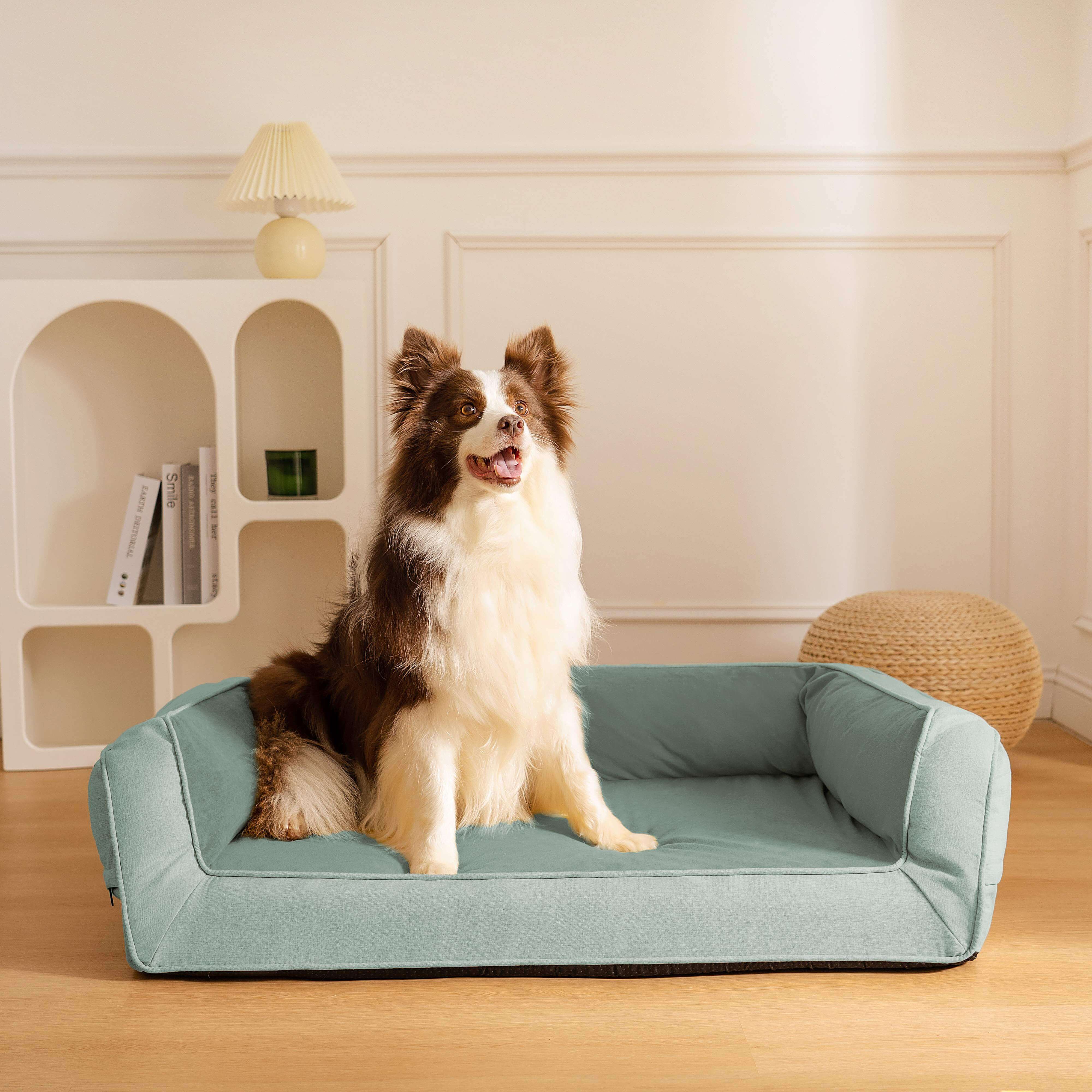 Ultimate Lounger, voll stützendes, bequemes orthopädisches Hundesofa
