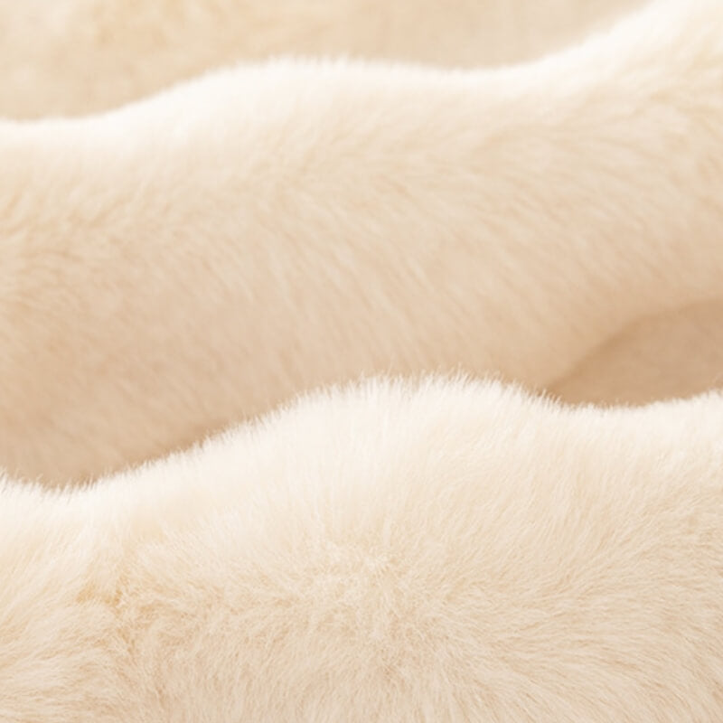 Coperchio di divano a protezione per la pelle in finta coniglio in finto ultra soft