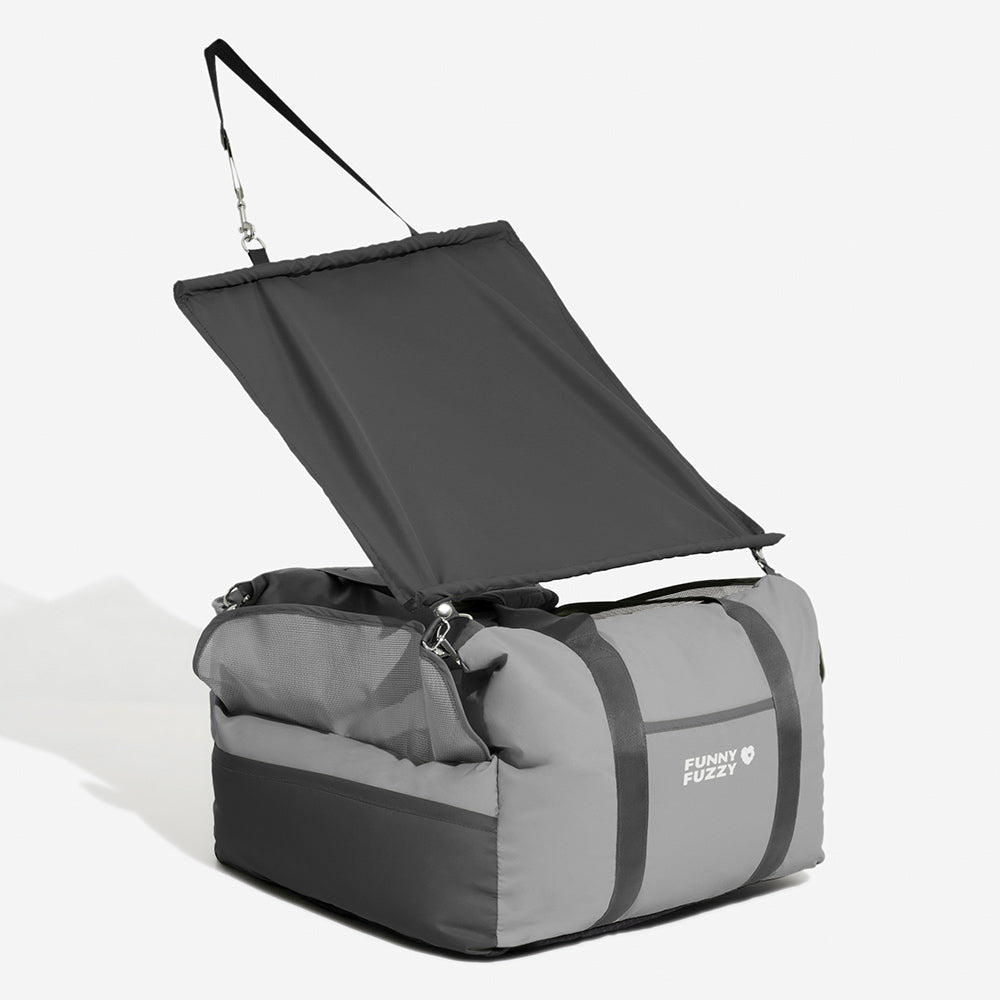 Seggiolino per auto del cane ombrellone - cucciolo rover impermeabile per la protezione del sole traspirante protezione da cani seggiolino auto