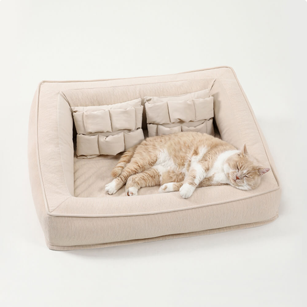 Comfort Support Orthopedic Support Sofá Cama con almohadas