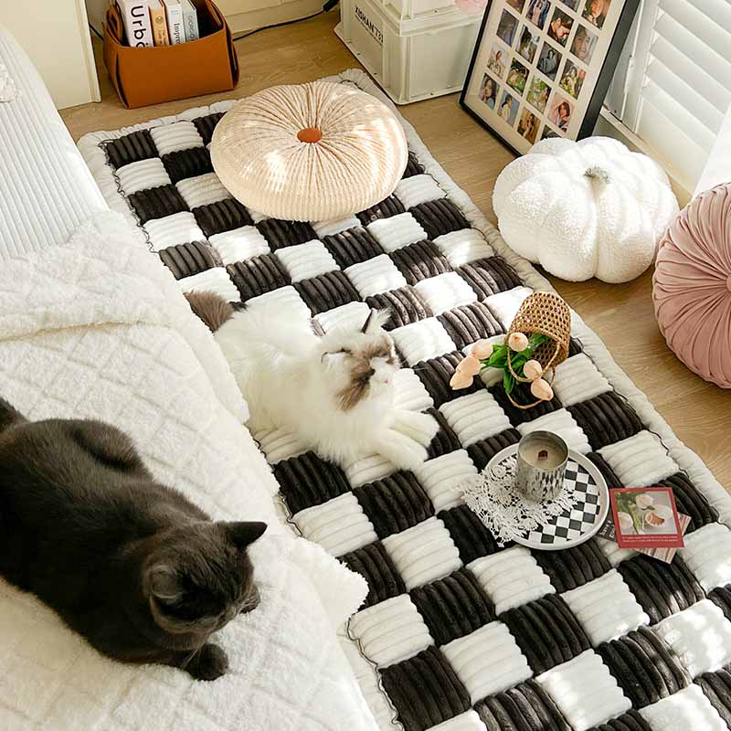 Coperchio protettivo per il divano protettivo per animali domestici in cotone da giardino