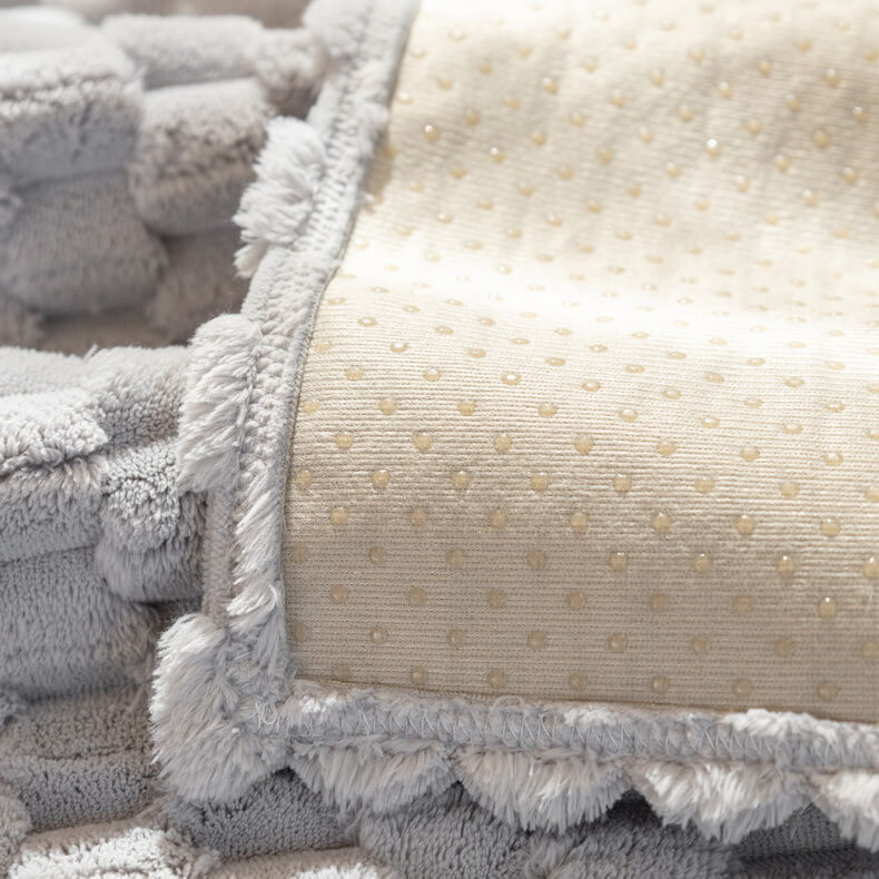 Copertura del divano non slip addensato di peluche.