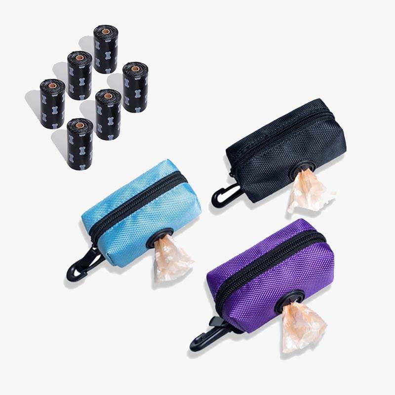 Dispenser per cani per cani per cani in tessuto oxford portatile