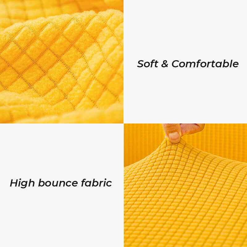 Cubierta de sofá protector de muebles de lana suave de lana completa