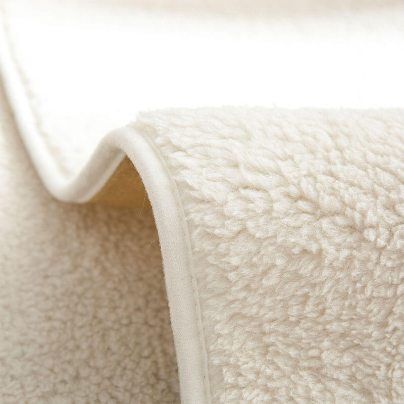 Impermeable grueso Fuzzy Faux Sherpa Fleece No-Slip Couch Couch Cover Protector