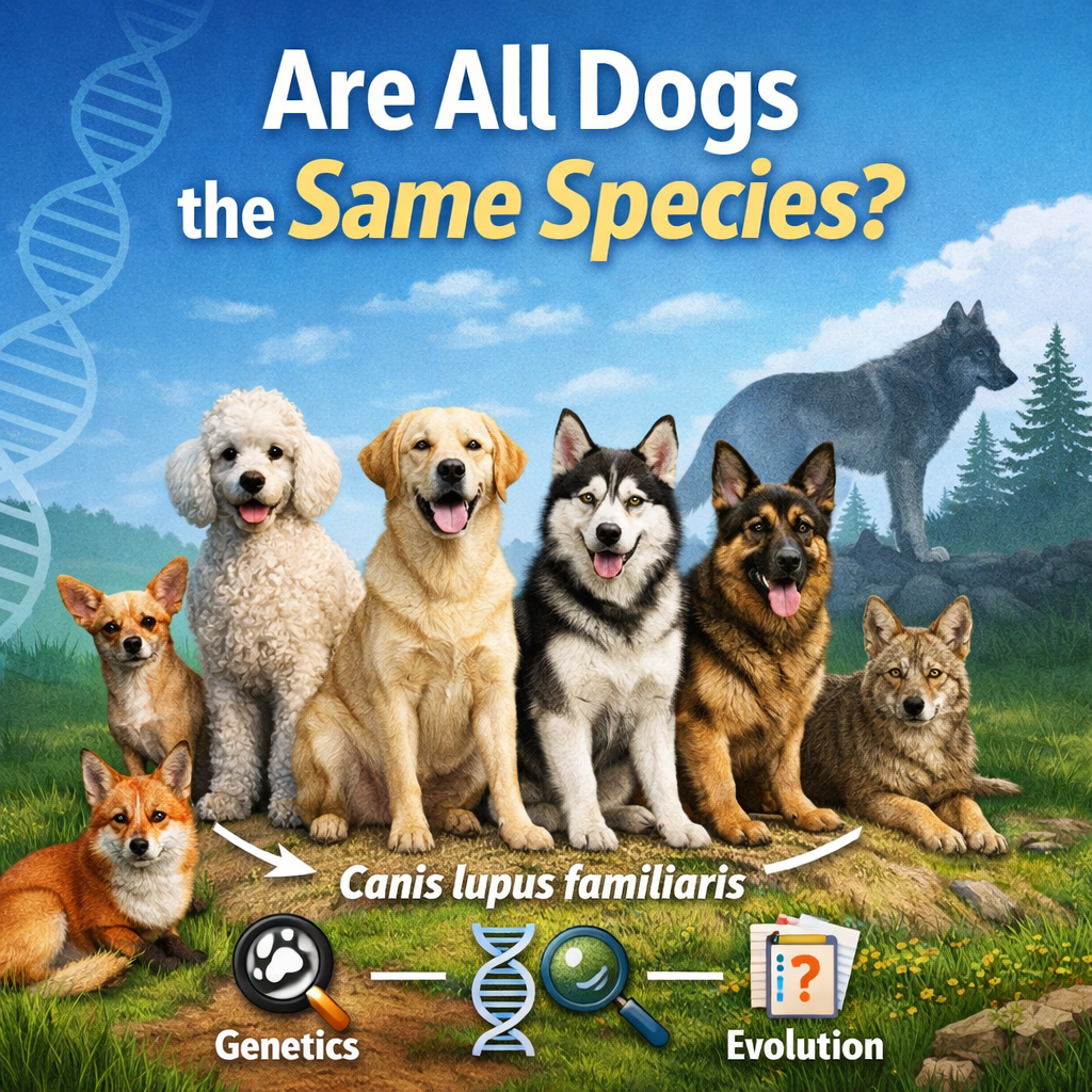 Are All Dogs The Same Species