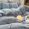 Luxurious Faux Rabbit Fur Milk Velvet Declar