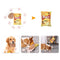 Patatas chips interactivos alimentador lento joya de perro chispeante