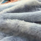 Luxurious Faux Rabbit Fur Milk Velvet Declar