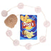 Patatas chips interactivos alimentador lento joya de perro chispeante