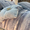 Luxurious Faux Rabbit Fur Milk Velvet Declar