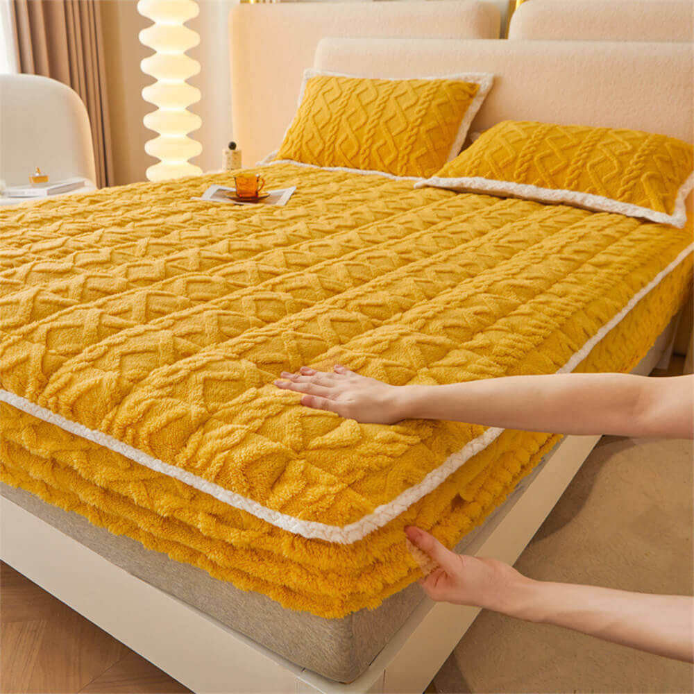 Housse de matelas lavable et moelleuse