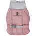 Chaqueta reflectante de perro caliente de cuello alto impermeable