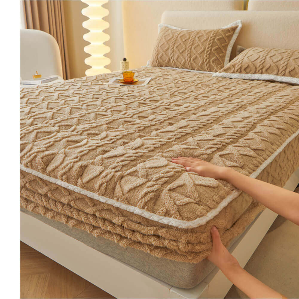 Housse de matelas lavable et moelleuse