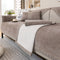 Tweed moderno de la temporada Tweed Woven Chenille Anti-Slip Couch Coach