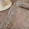 Tweed moderno de la temporada Tweed Woven Chenille Anti-Slip Couch Coach