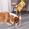 Patatas chips interactivos alimentador lento joya de perro chispeante