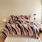 Zebra-Bettlaken-Set aus verdicktem, flauschigem Fell