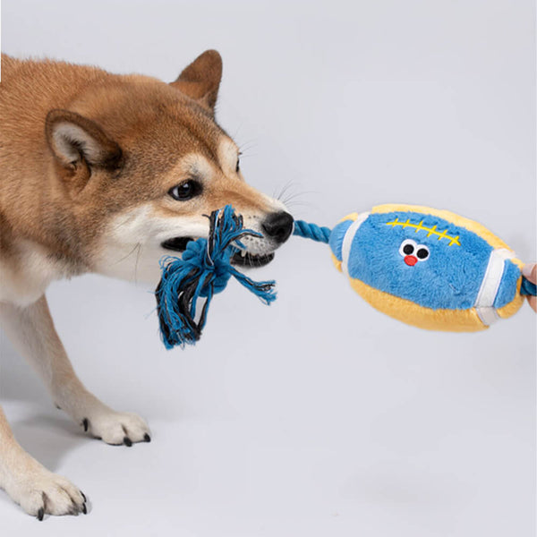Plushing Dureble Baseball Bat Sports Interactive Chew Dog Toy