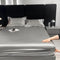 Pet-Friendly & Fur-Resistant Waterproof Satin Fitted Sheet Mattress Protector