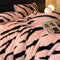 Zebra-Bettlaken-Set aus verdicktem, flauschigem Fell