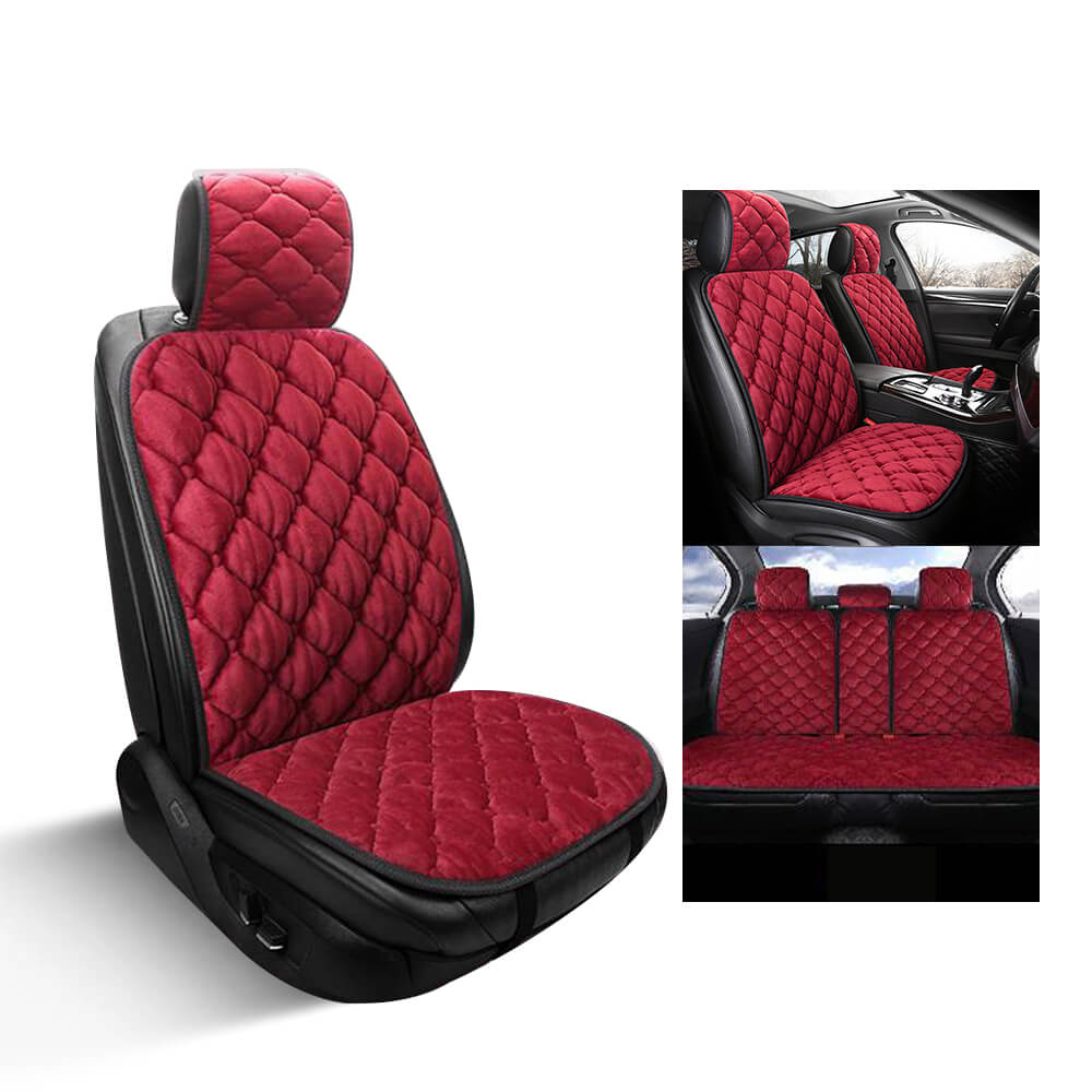 Luxury Plush Warm Thicken Car Seat Cushion