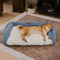 Gran lavable y esponjoso acogedor bolster sofá sofá cama vaquero