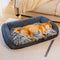 Gran lavable y esponjoso acogedor bolster sofá sofá cama vaquero