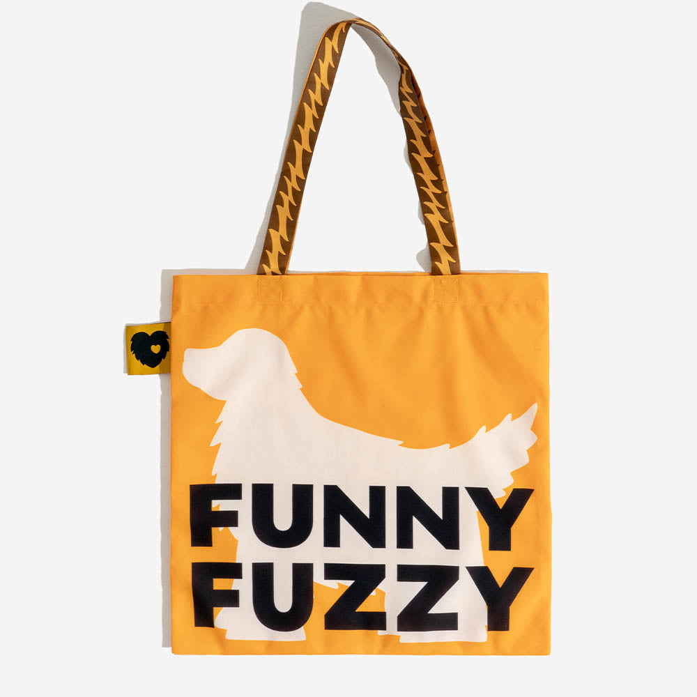 FUNNYFUZZY Sac fourre-tout en toile pliable recyclé - Queues remuantes