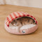 Cama de gato ultra suave y redonda para dormir