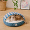 Cama de gato ultra suave y redonda para dormir
