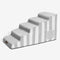 Trendy Striped Removable Sponge Anti-Slip Pet Stair - SafeStep