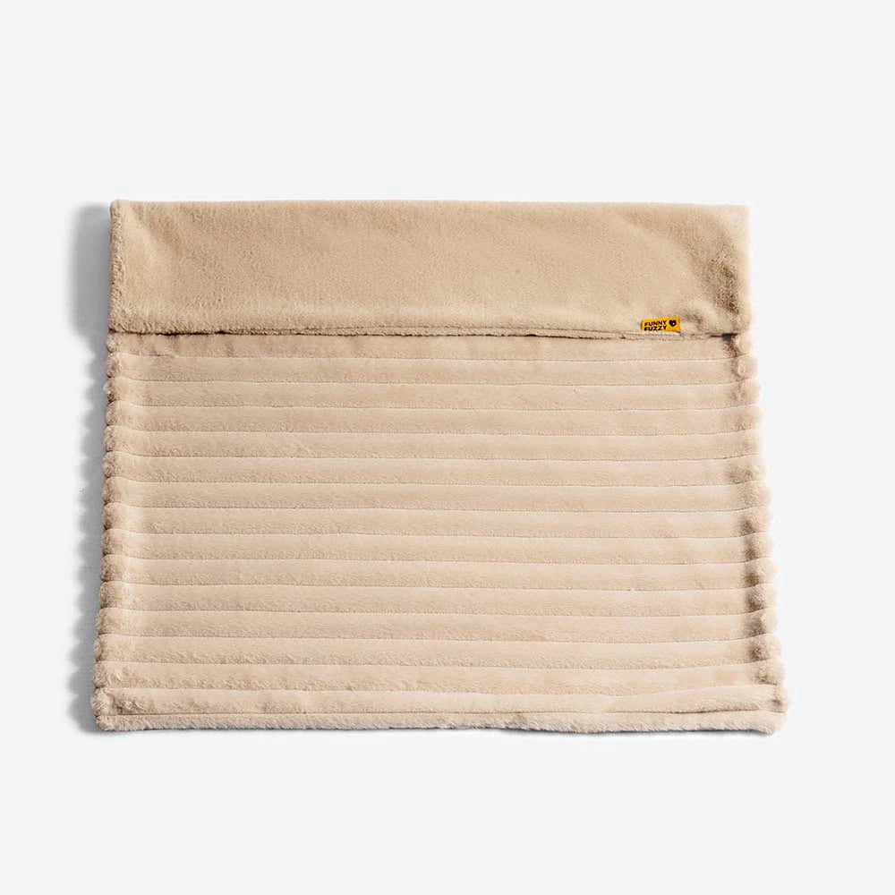 Mini Plush Home-Style Backrest Orthopedic Bed for Small Dogs - TinyNest