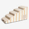 Trendy Striped Removable Sponge Anti-Slip Pet Stair - SafeStep