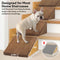 Modular Foam Dog Ramp Stairs for Staircase Stairs with Velcro