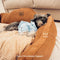 Grand lit pour chien vintage et confortable et apaisant