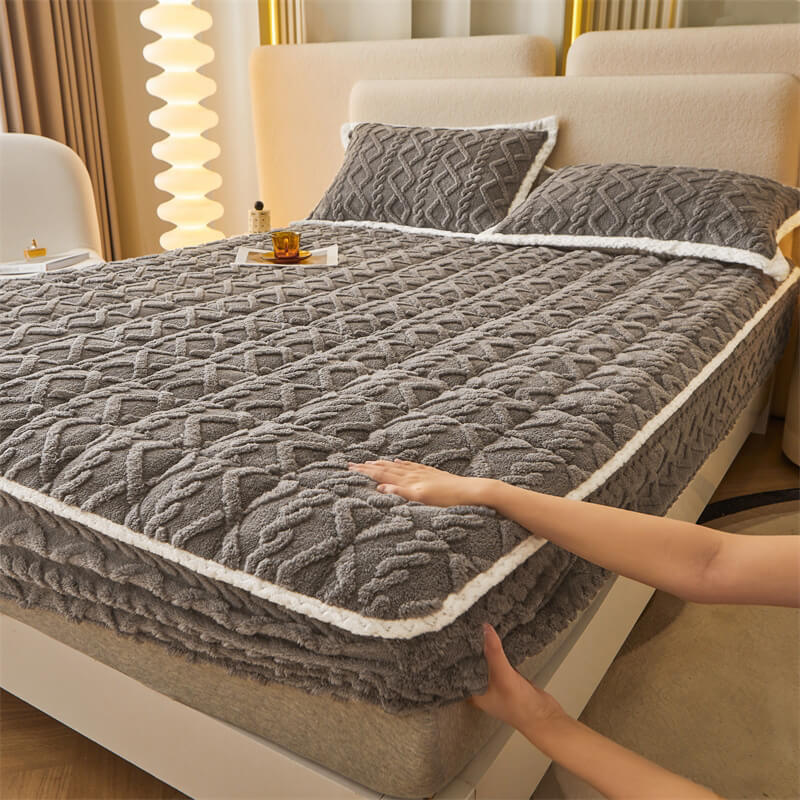 Housse de matelas lavable et moelleuse