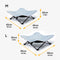 Cooling Breathable Portable Foldable Elevated Dog Bed