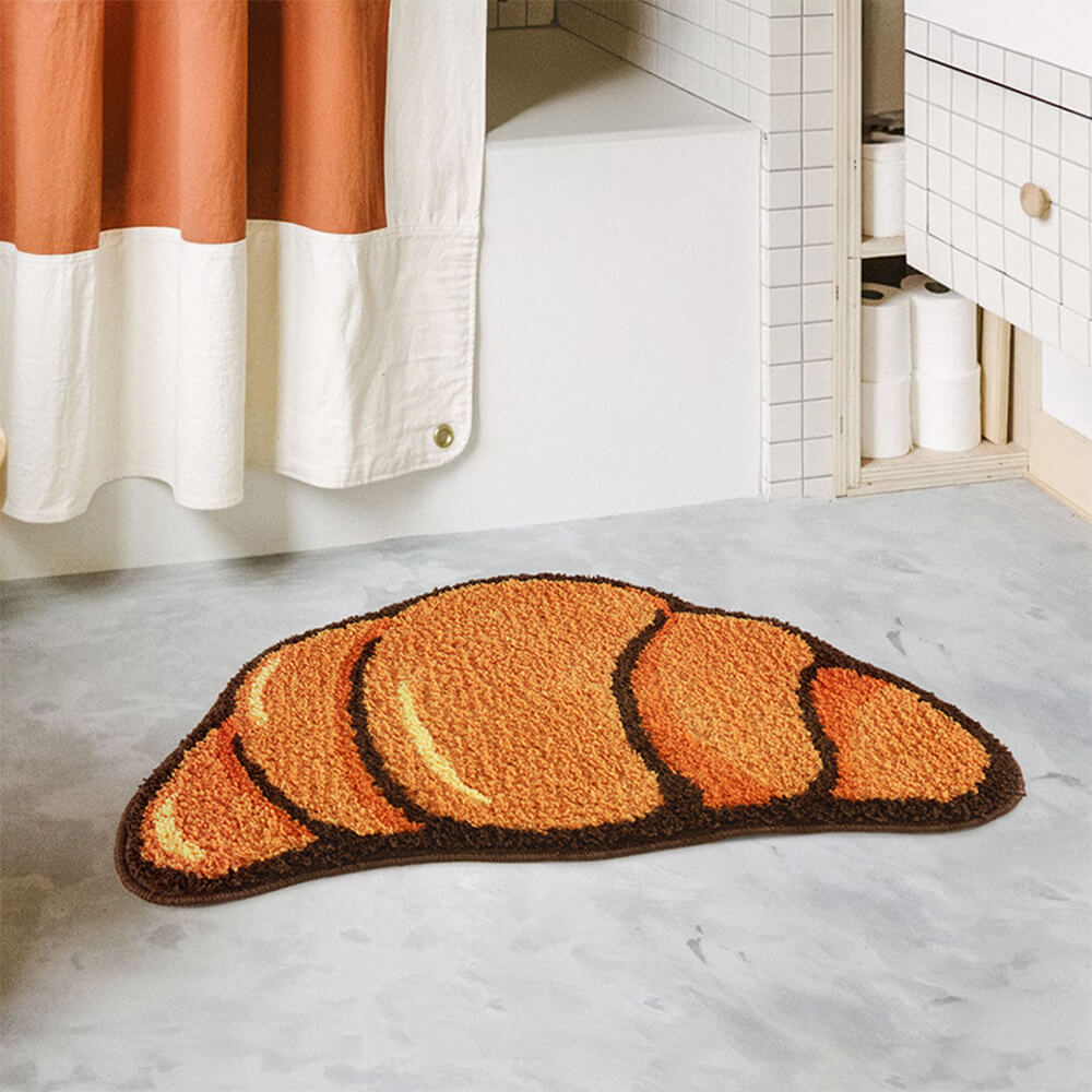 Croissant Microfiber Multi-Functional Decorative Non-Slip Rug Home Rug