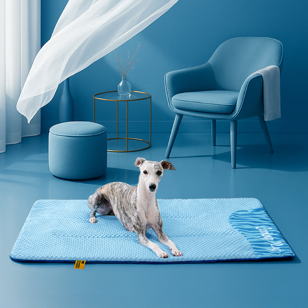Estera para perros sin deslizamiento de enfriamiento grande - siesta de enfriamiento