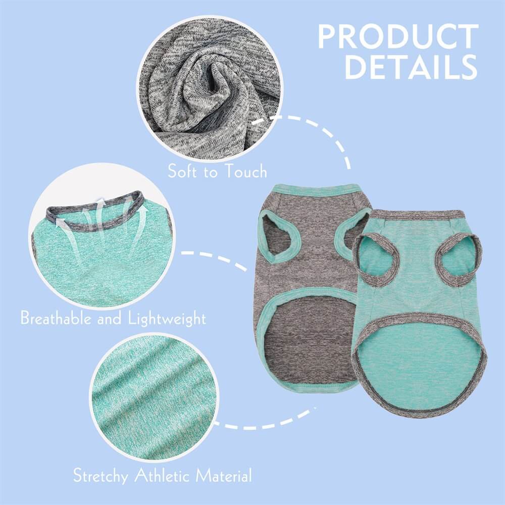 Basic Wrap Design Vest Sun Protection Pet Clothes